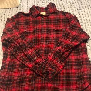 Mens button up flannel